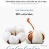 Set of Two 100% Cotton Large Pillowcases, Thick 48x74cm for Home Use