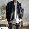 Cardigan Jacket Men's Autumn and Winter Korean Style Loose Trendy Design Niche Casual V-neck Jacket Top