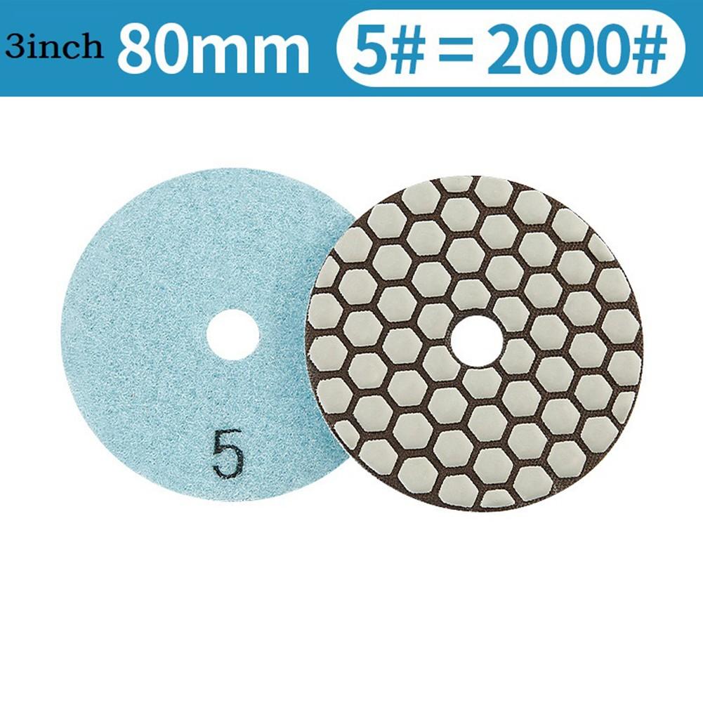 1pc 3Inch Polishing Pad For Granite Marble Grinding