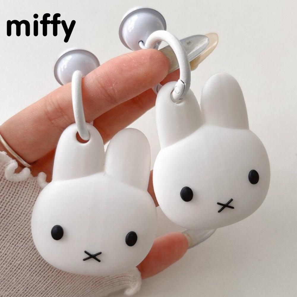 Miffy AirTag Tracker Protective Case Creative Keychain Pet Anti-Lost Tracker Protective Case Daily Decoration Cartoon Charm