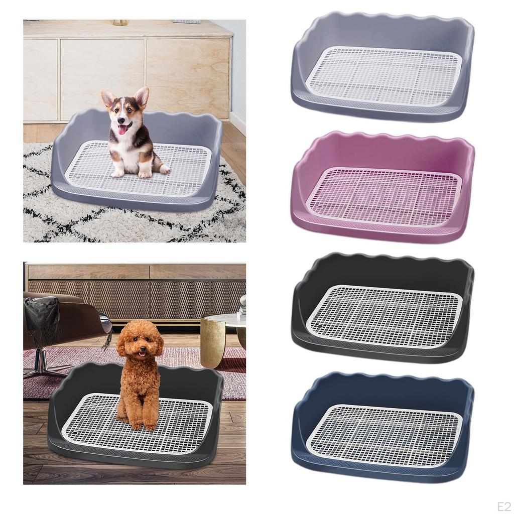 Dog Potty Tray Puppy Training for Small and Medium Dogs Pee Pad Keep Paws Floors Clean,
