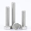 304 Stainless Steel Full Thread Hex Head Bolt