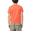 Stone Island Logo Print Crew Neck Short Sleeve T-Shirt Men tops Orange 79152NS92-V0037