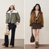 Women's Retro Plush Short Winter Coat