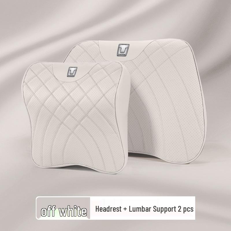 Compatible with Tank 300 headrests, Tank 500 seat cushions, and lumbar supports - breathable all-season car interior accessories.