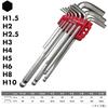 [Amazon.co.jp Exclusive] Vessel (VESSEL) Main Tightening Ball Point L Type Hex Wrench Set (Set Of...