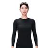 Lampaida Women's Compression Shirt: Long Sleeve Base Layer for Cycling, Running, and Warmth in Autumn & Winter