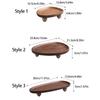 High Leg Storage Tray Irregular Dessert Plate Multi-Function Fruit Plate  Home