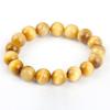 Golden Tiger Eye Crystal Bracelet - Yellow Cat's Eye Stone for Men and Women, Couples, Single Strand.