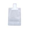 Transparent Stand Up Spout Pouch for Travel 30ml/50ml/100ml Leakproof Refillable Bag