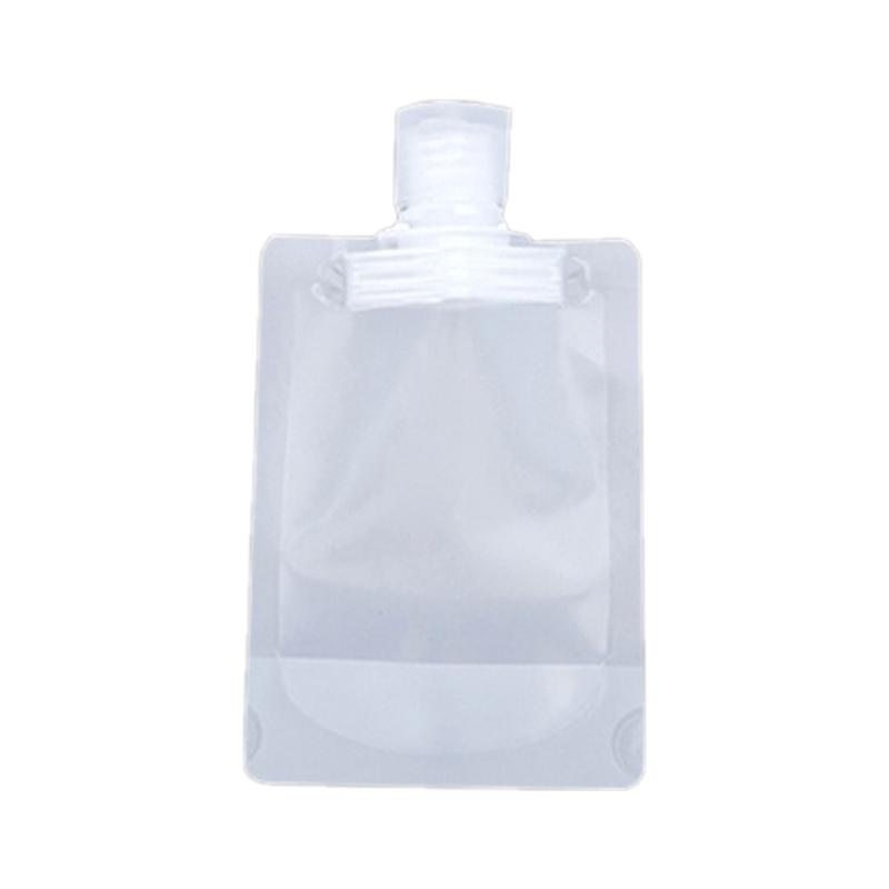 Прозрачный стоячий носик-мешок для путешествий 30 мл/50 мл/100 мл герметичный многоразовый мешок