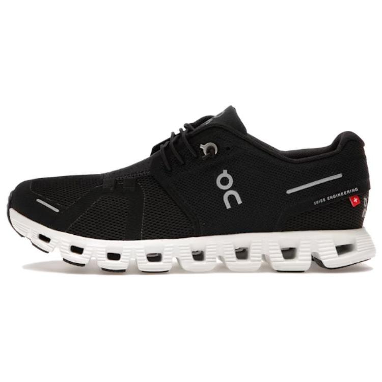 

On Running Cloud 5 Black White Women s Sneakers 59.98904 40.5