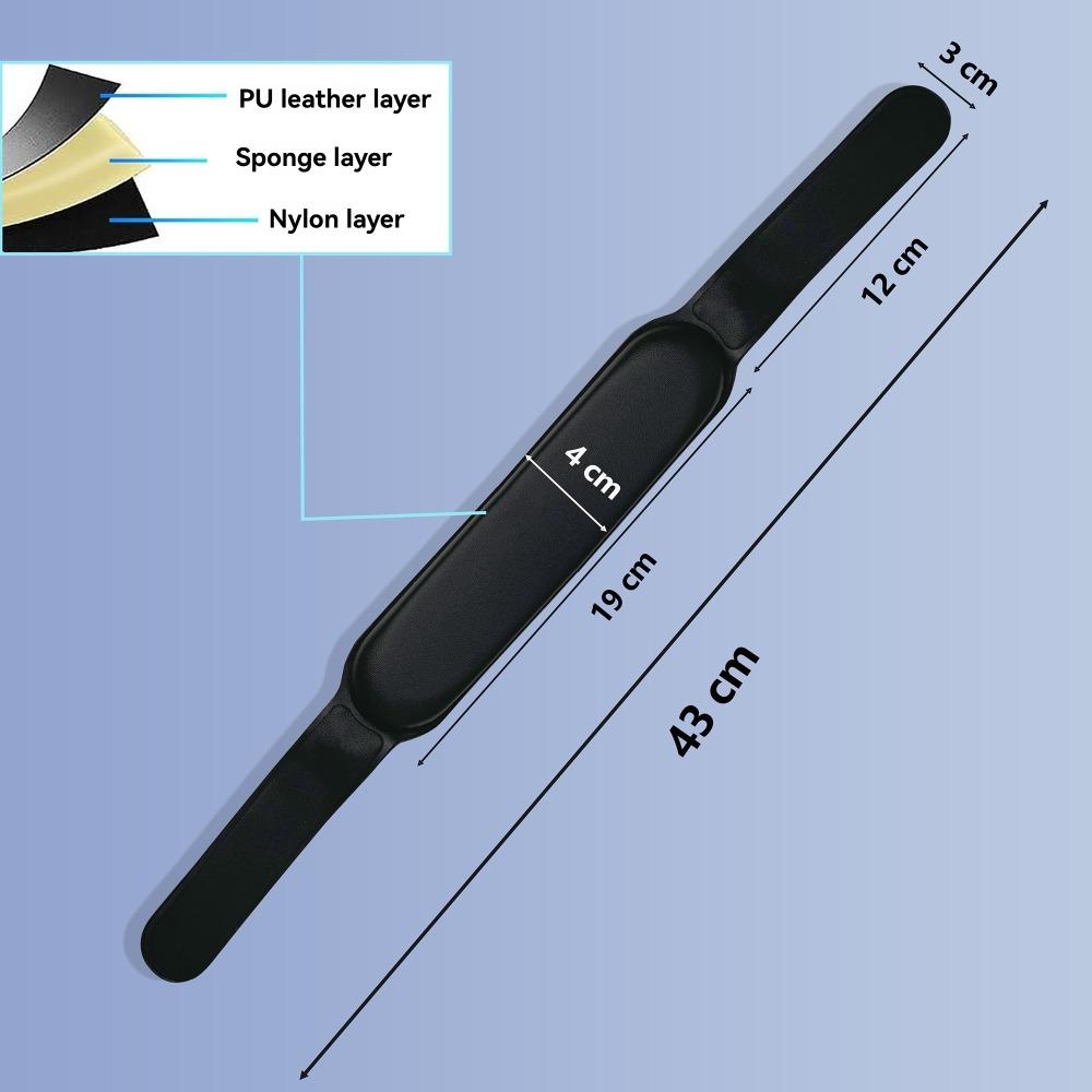 

Регулируемая VR-повязка на голову с застежкой-липучкой, элитный верхний ремень для фиксации и поддержки для Meta Quest 3 2
