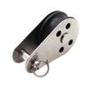 B97A-30PCS Stainless Steel M25 Pulley Block Hanging Wire Towing Wheel Lifting Wire Rope Cable Pulley Roller