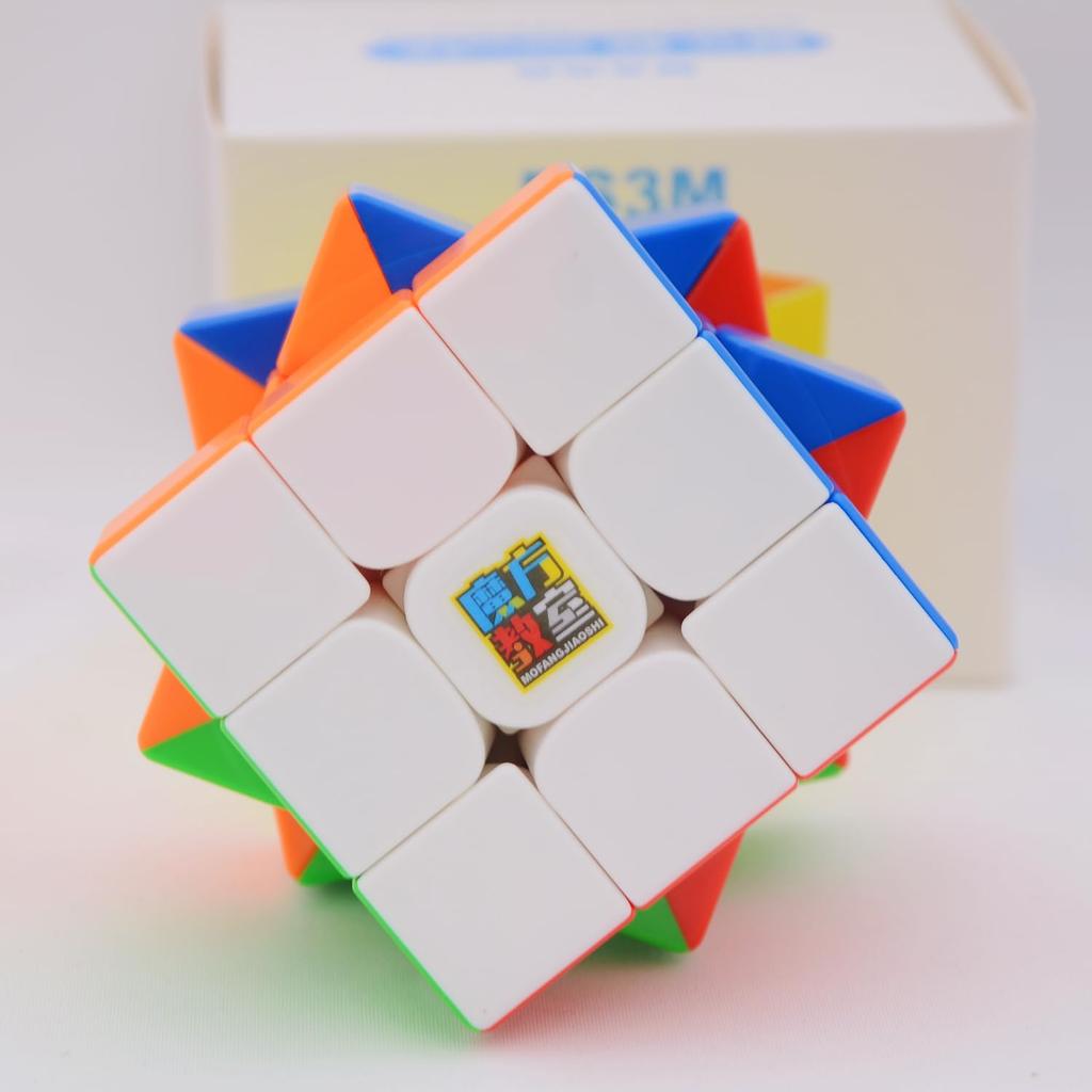 Bucubke RS3M 3x3 Magnetic Levitation Magic Cube RS3 M 2021 [Built-in Magnets] Puzzle Magic Cube MFJS RS3M Maglev 3x3x3 Stickerless Magnetic