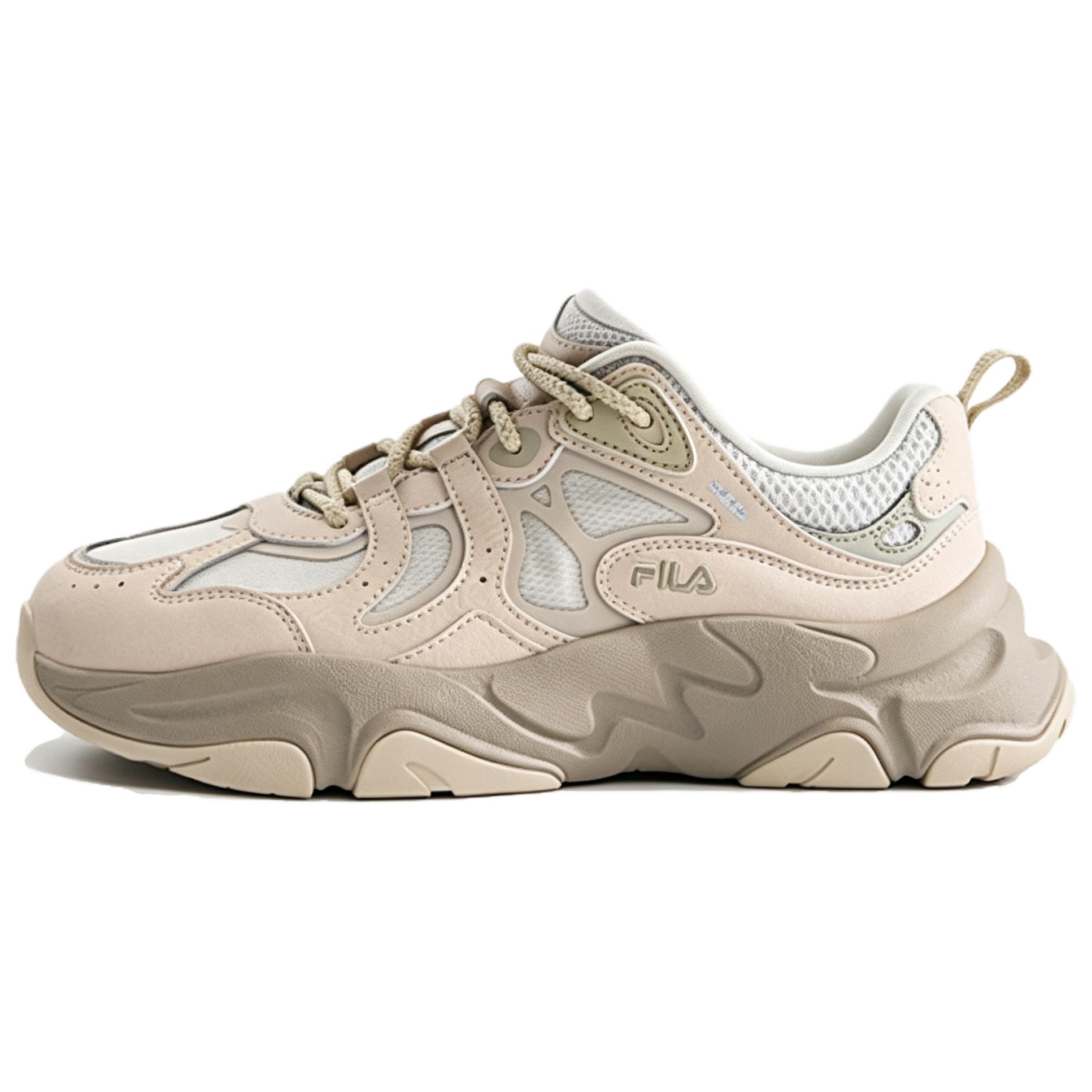 FILA MARS 3 Массивные кроссовки Женские Низкие Белый Агатовый Серый/Солнечно-Розовый F12W632167FWS 38