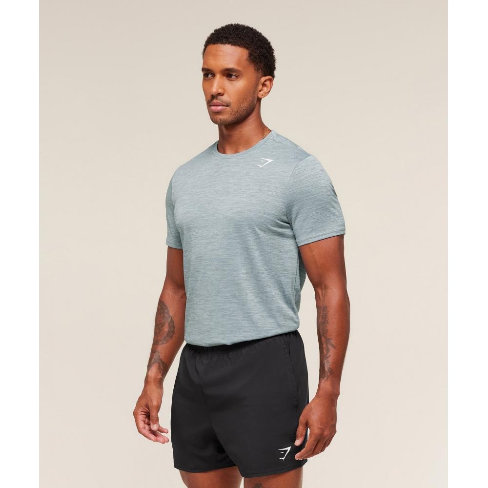 Gymshark Arrival Regular FiT T shirT Smoke Blue Denim Grey A2a1j Ud24