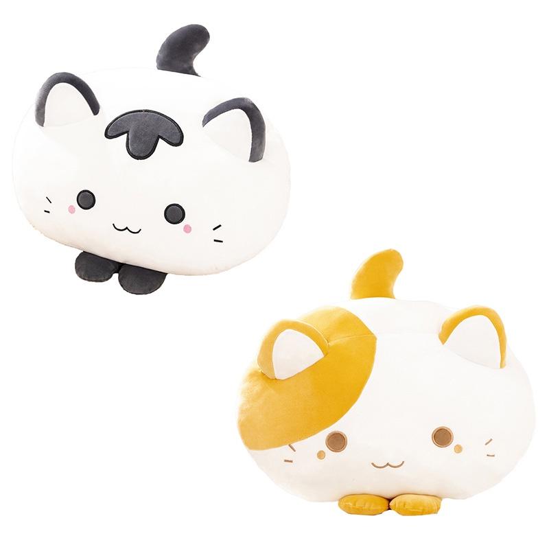 Soft Cat Pillow, Cute Cartoon Cat Design, Plush Sofa Cushion For Home, Bed, And Play