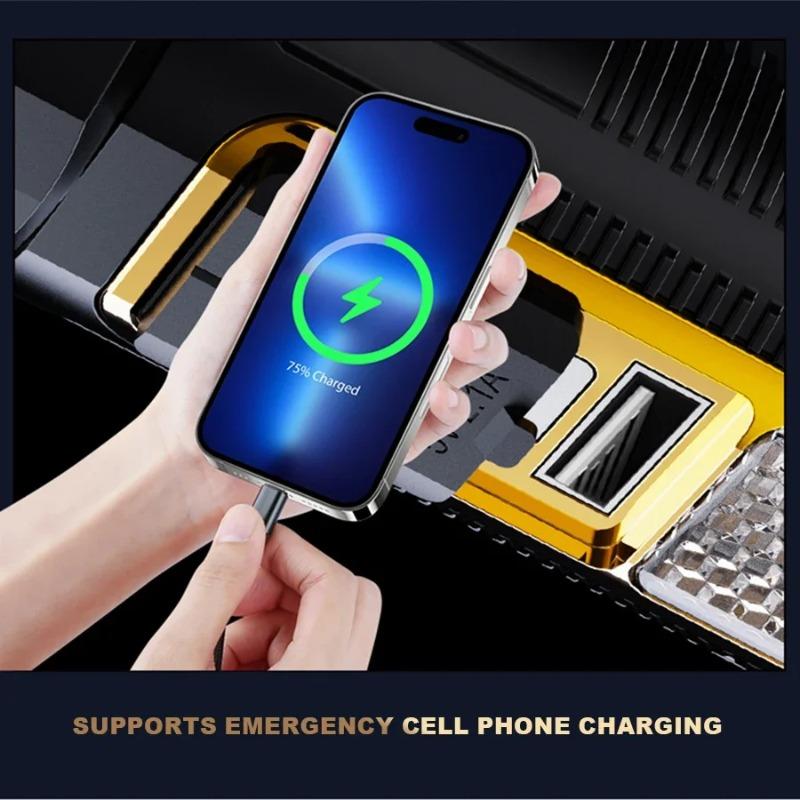 Super Bright LED Flashlight 500M Long Shot Type-C Rechargeable Torch Portable Spotlight 18650 Battery Lamp Power Bank Lantern