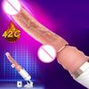 Women Masturbator Vibrator Telescopic Penis Dildo G-spot Massager Flirting Toy