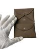Used HERMESCard Case Leather Women