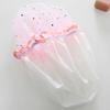 Bath Hat Star Pattern Double Layer PVC Kids Shower Shampoo Cap for Bathroom