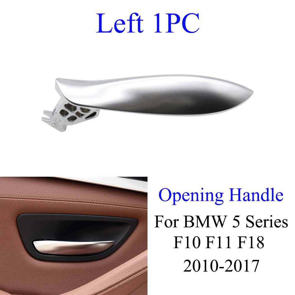 Wnętrze samochodu lewe prawe drzwi chromowany uchwyt do otwierania dla BMW serii 5 F10 F11 F18 520 523 525 528 535 2010 2011 2012