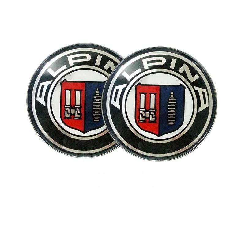 2pcs/set 82mm or 74mm for BMW X1 X3x30f34f36 car hood badge ABS badge accessories for car trunk.2 stuck feet