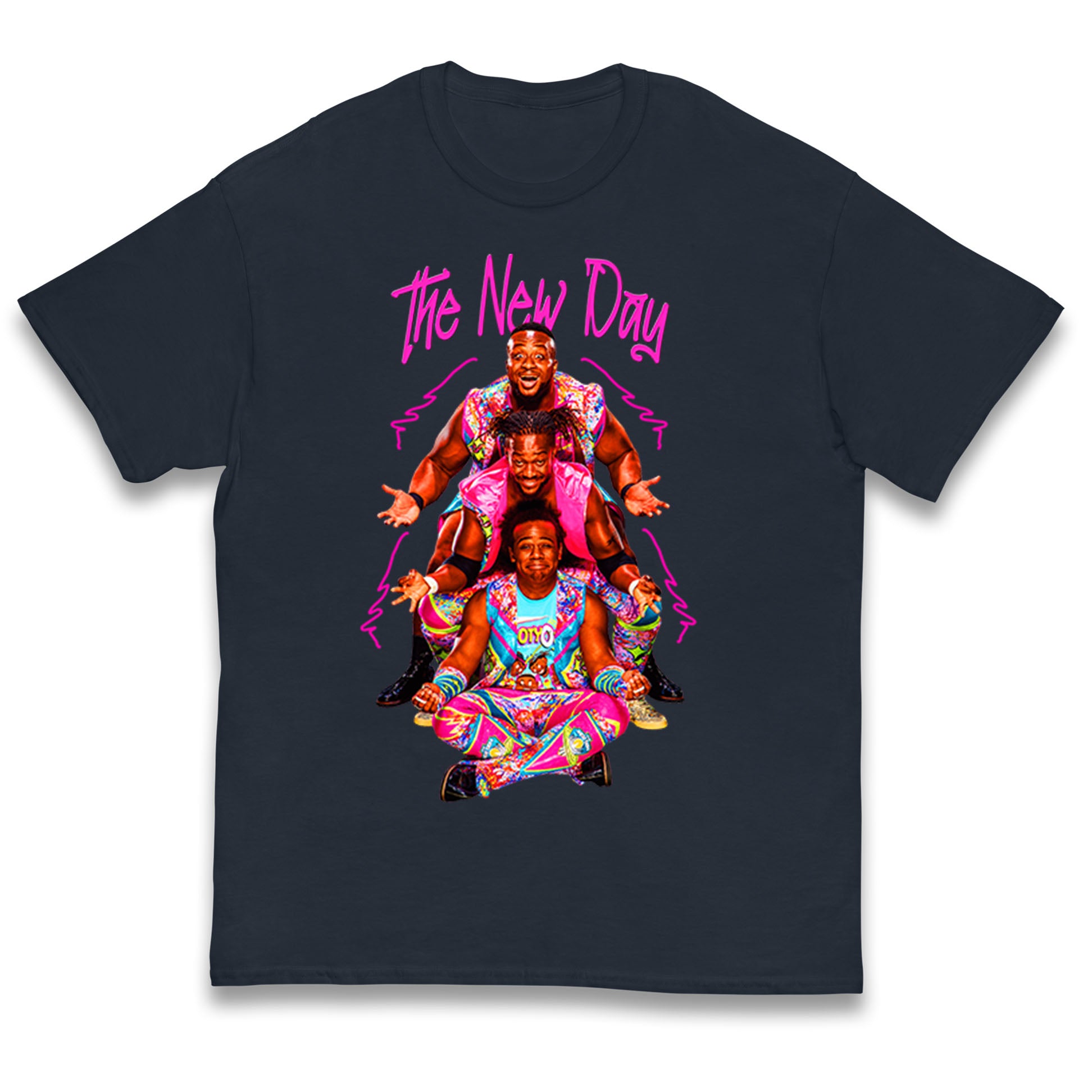 The New Day wwe Bootleg Kids T Shirt 100