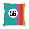 Classic Kremer Racing Square Pillowcase Polyester Linen Velvet Printed Zip Decorative Pillow Case Room Cushion Cover x
