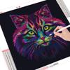 5D diamentowe malowanie zwierząt kot diamentowy haft wilk pełne wiertło Hobby i robótki mozaika tygrys ścieg krzyżykowy Wall Art