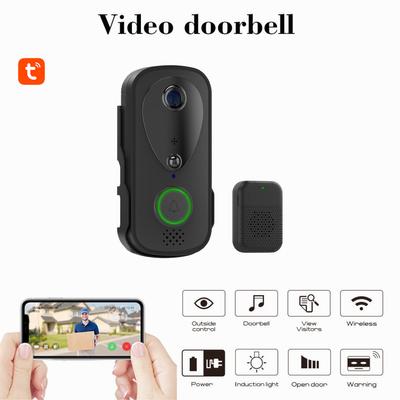 Smart Doorbell Ring Door Camera TY App Control Infrared Night Viewing Dual-band WiFi Wireless Video
