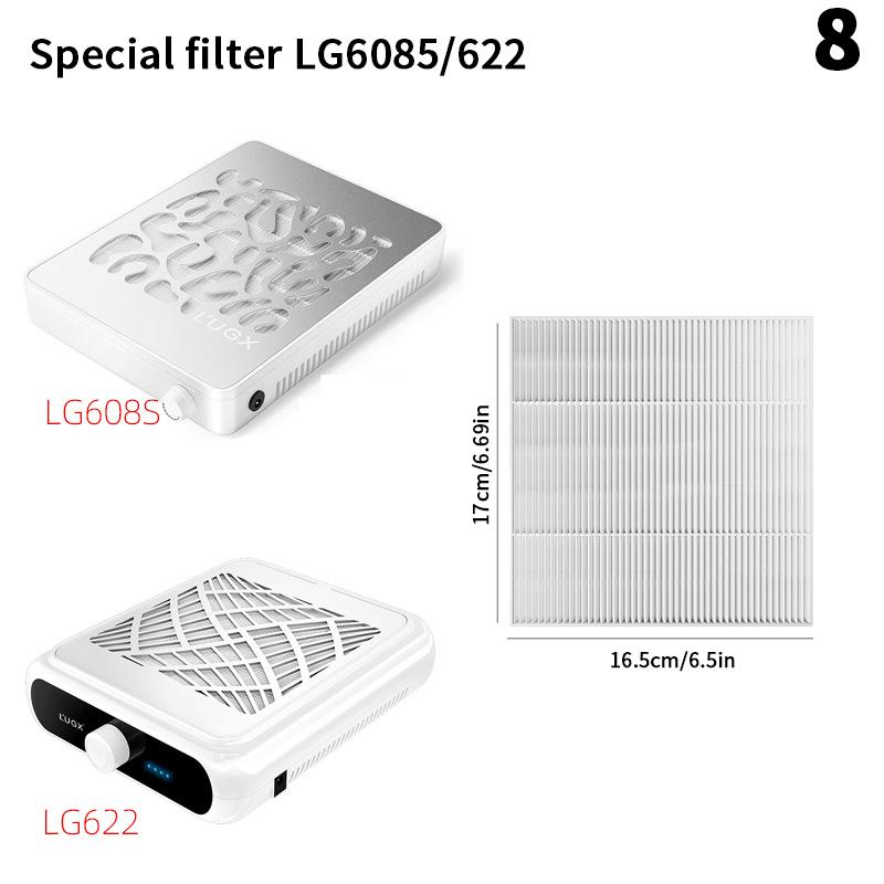 Nultiple Models Nail Vacuum Cleaner Specialized Filter Nail Dust Storage Filter Element Manicure Screen Plate Brushless