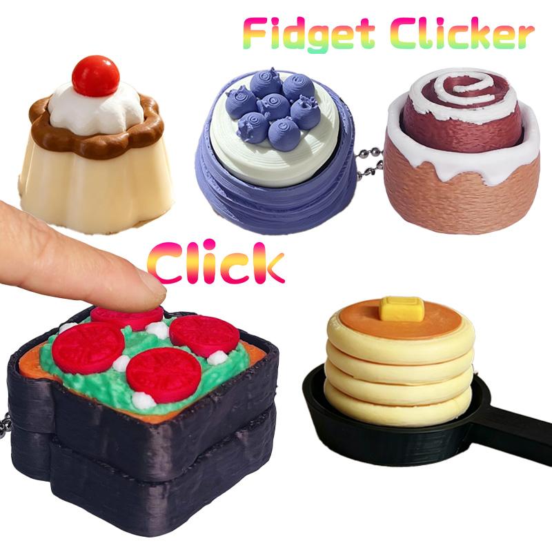 Slow Rising Squishy Keychain Toys Strawberry Cake Coffe Squeeze Stress Relief Hand Relaxing Gift Soft Rebound
