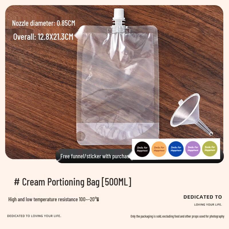 Disposable Self-Sealing Food Storage Bags