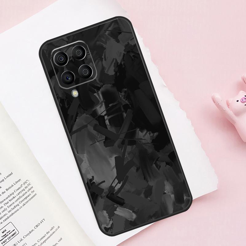 Funda de Fibra de Carbono Forjada Para Samsung Galaxy M13 M23 M33 M53 M30s M31s M32 M52 M12 M55 M15 M20 M21 M51 M34 M54