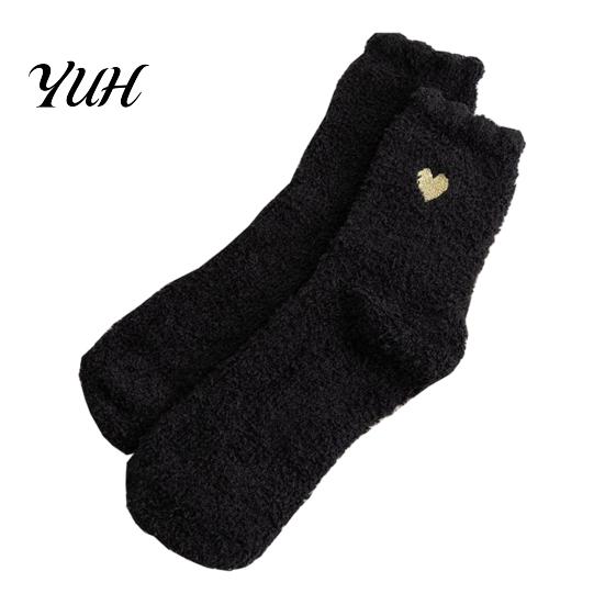 Non Slip Indoor Floor Socks 1 Pair Women's Fuzzy Slipper Socks, Soft Plush Warm Winter Foot Warmer for Women Home Sleeping Fluffy Cozy Fleece