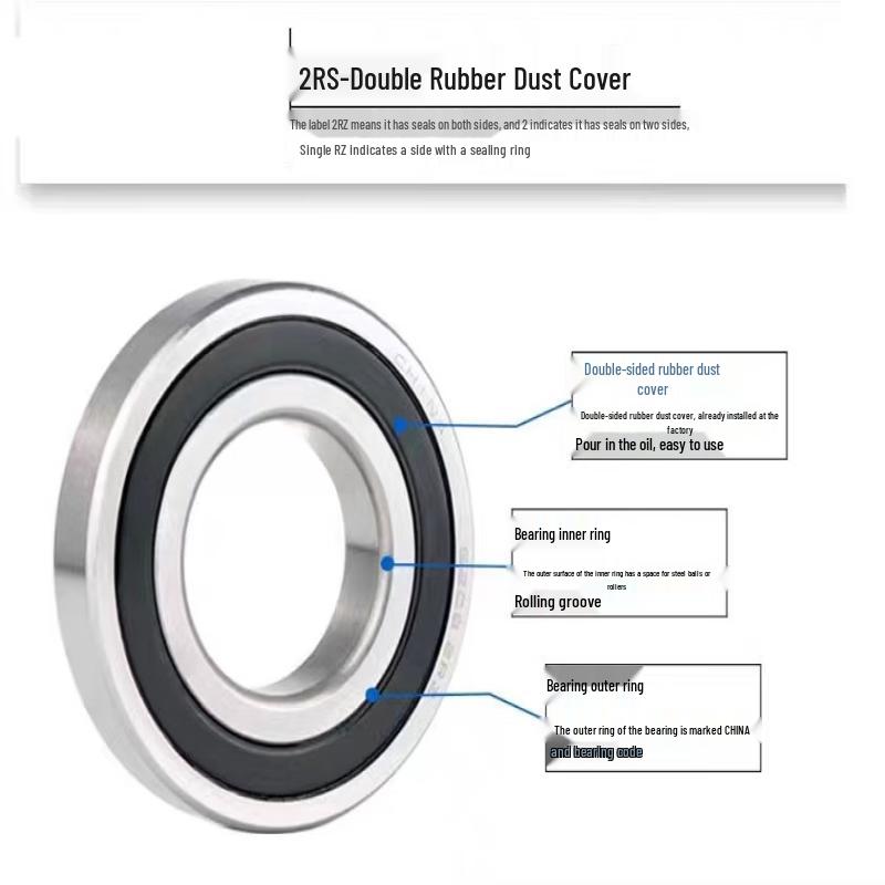 

Jundingying 6307RS Washing Machine Bearing & Oil Seal