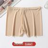Women's Ice Silk Anti-Exposure Seamless Safety Pants - Breathable, No Ride-Up, Plus Size Summer Underwear