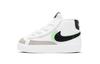 Blazer 77 SE Mid-Top Skateboard-Schuhe Schwarz Weiß Grün Kleinkind und Kleinkind DD1849-100