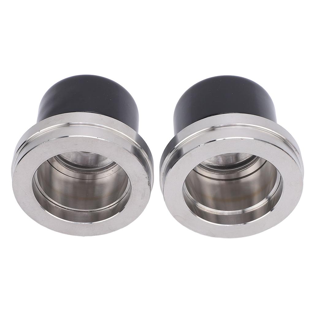 2Pcs Boat Trailer Bearing Protectors with Covers 2.717in Diameter Stainless Steel Wheel Center Grease Cover