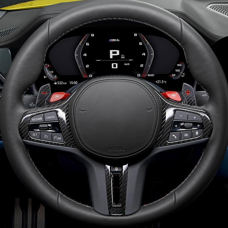 Carbon Fiber Steering Wheel Paddle Shifter Extension For BMW F20 F06 F13 F15 F16 F34 F44 F90 F82 F83 87 Shift Gear Paddle Blade