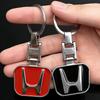 1PCS Honda Car Keychain 3D Metal H Logo Key Ring for Honda Civic Fit Jazz Accord Pilot CRV Odyssey Passport City Shuttle HRV CB0