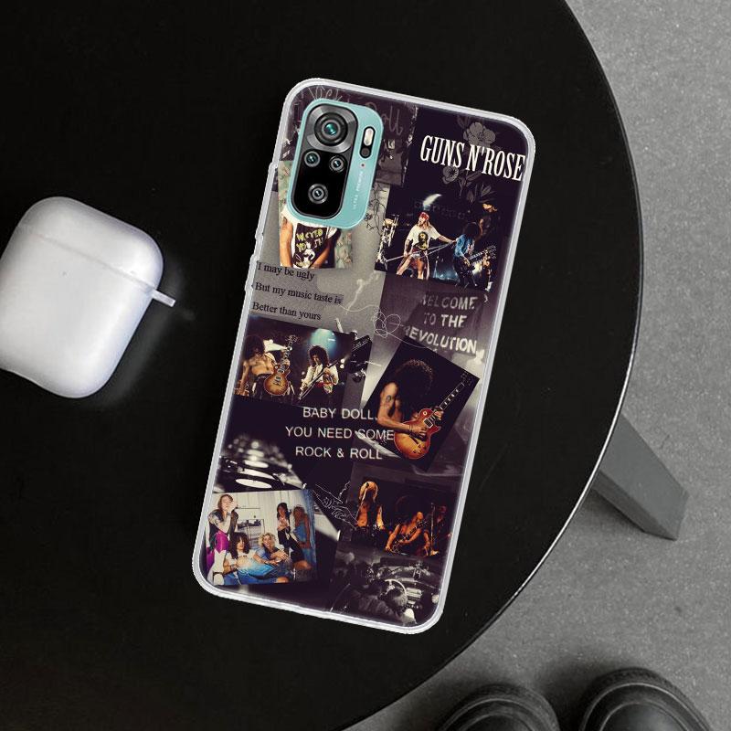 Guns N Roses Good Time Phone Case Cover for Xiaomi Redmi Note 15 14 13 12 11 Pro Plus 14S 12S 11S 11T 11E 10S 10 Customized Fund