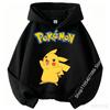 Felpa per Bambini Pikachu 2026 Nuovo Stile Felpa Sportiva per Ragazzi Felpa con Stampa Cartoni Animati per Ragazze Primavera-Autunno Maniche Lunghe Felpa Casual