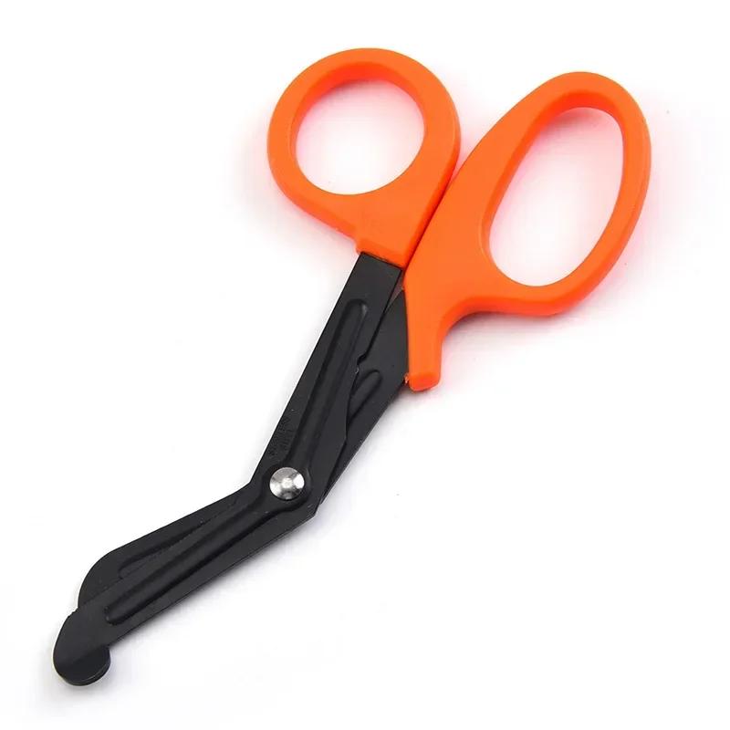 Medical survival scissors paramedic medical rescue scissors gauze tactical first aid scissors trauma scissors survival rescue