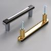 Expressive Dual Color Wardrobe Handles with Cabinet and Storage Drawer Use