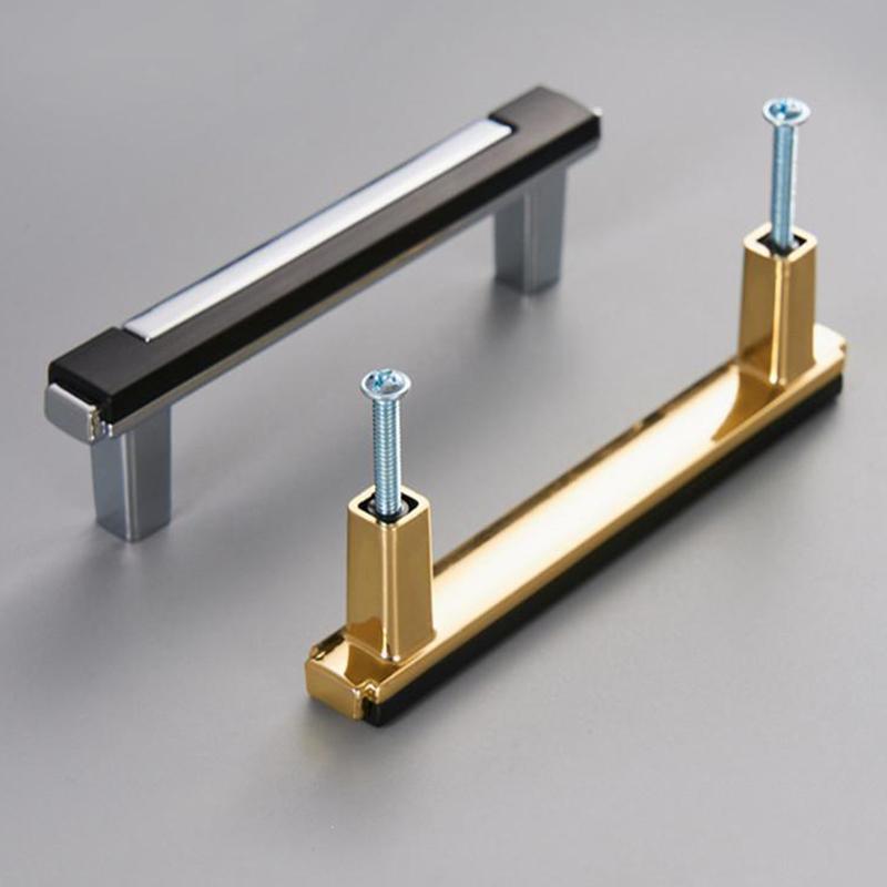 Expressive Dual Color Wardrobe Handles with Cabinet and Storage Drawer Use
