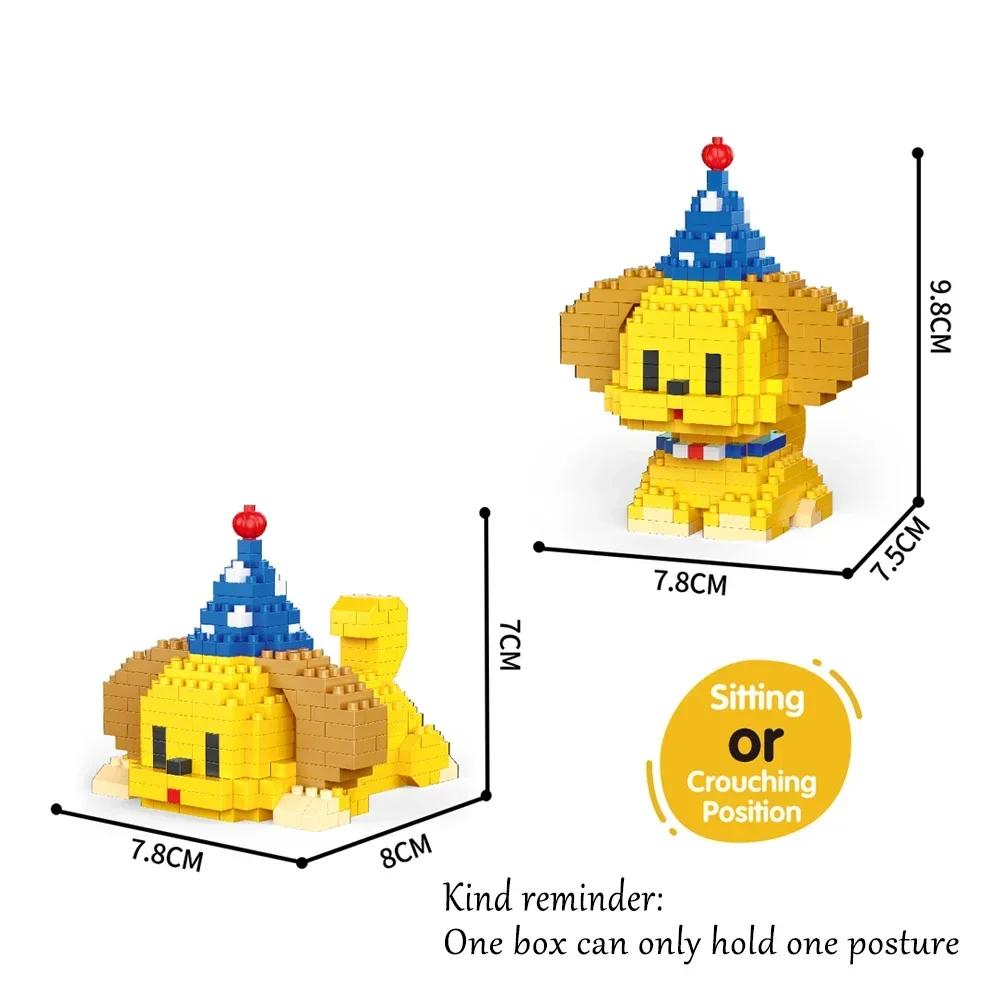 

Знати Зібрати Миле Біле Собаче Мікро Міні Будівельні Блоки Іграшковий Набір Зберіть Один з Двох Чарівних Стилів Багатоколірний для Нескінченних Розваг Подарунок with-box