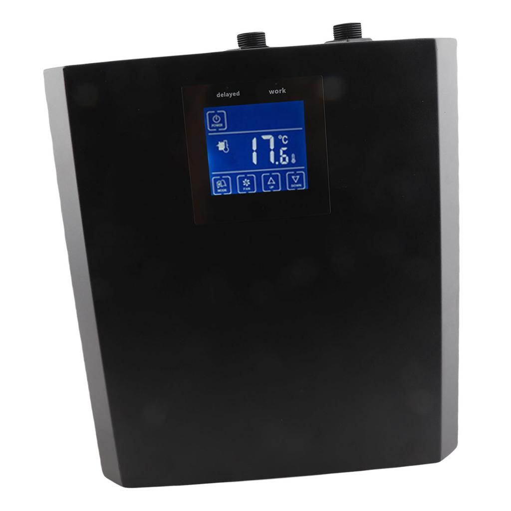 Water Chiller 1 3HP Horsepower 79gal Low Noise Fish Tank Cooling System with Pump Nozzle and Water Pipe EU Plug 220V